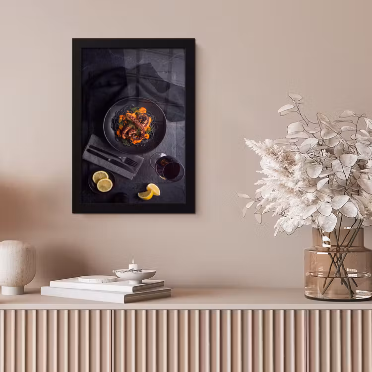 Poster met lijst - Eten - Octopus - Modern — 5