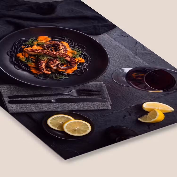 Poster met lijst - Eten - Octopus - Modern — 7