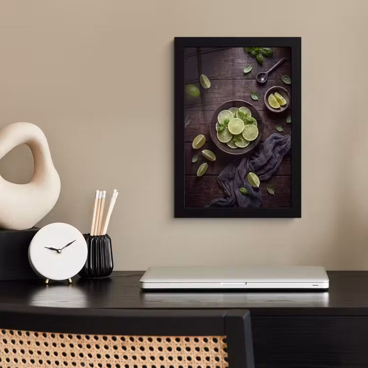 Poster met lijst - Fruit - Groen - Eten — 2