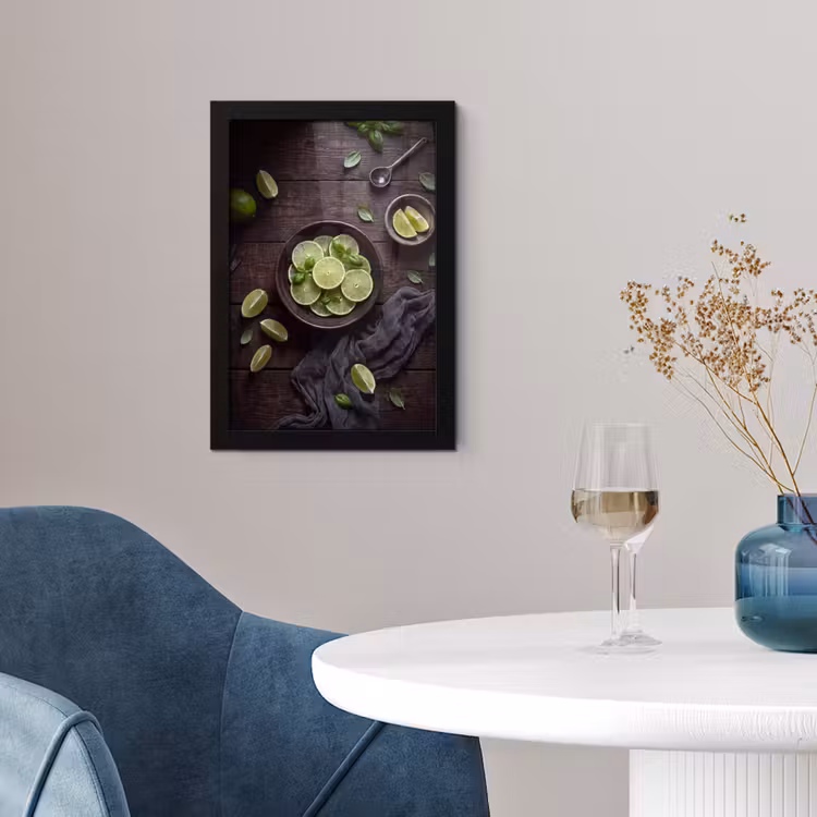 Poster met lijst - Fruit - Groen - Eten — 4