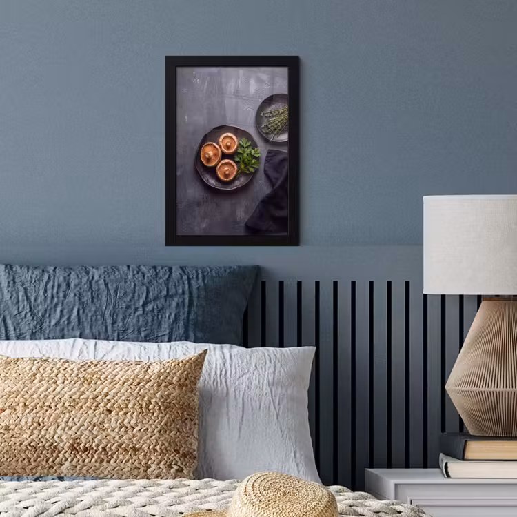 Poster met lijst - Paddestoelen - Kruiden - Eten — 3