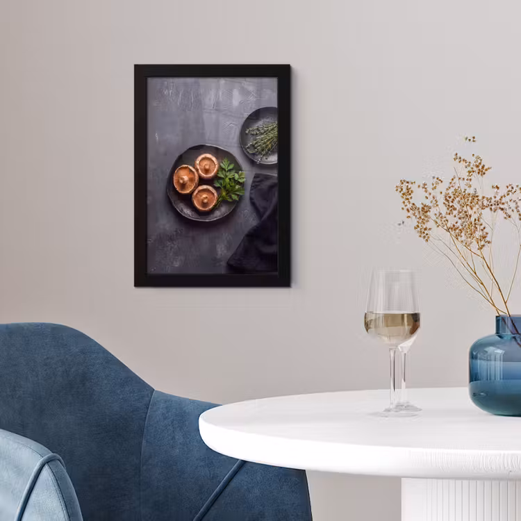 Poster met lijst - Paddestoelen - Kruiden - Eten — 4