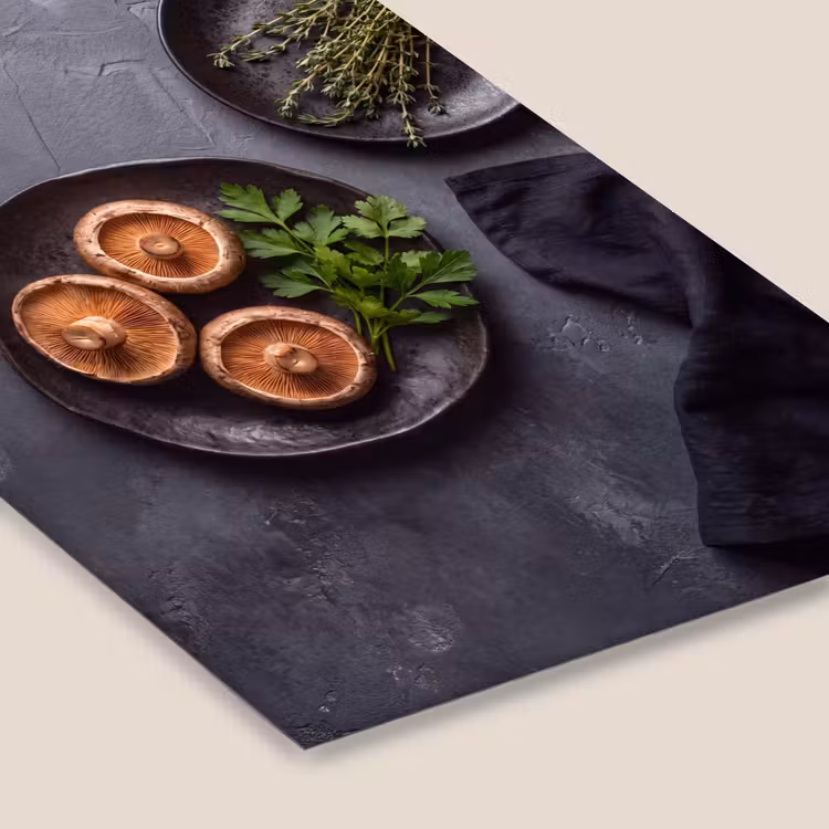Poster met lijst - Paddestoelen - Kruiden - Eten — 7
