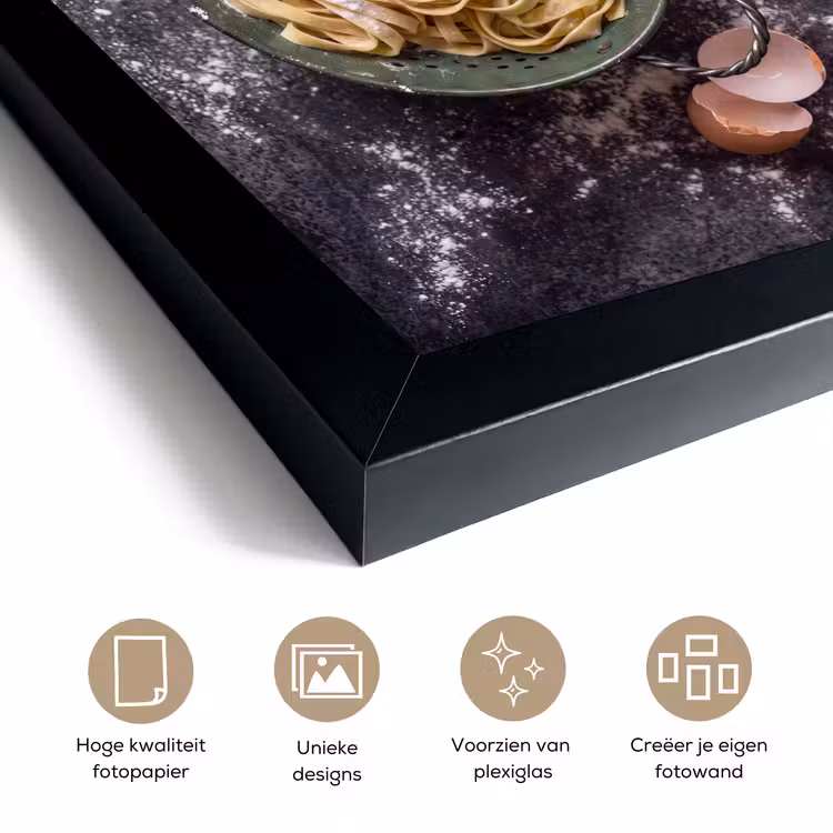 Poster met lijst - Pasta - Keuken - Eten — 6
