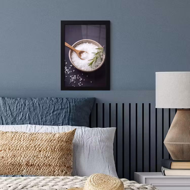 Poster met lijst - Zout - Kom - Eten — 3