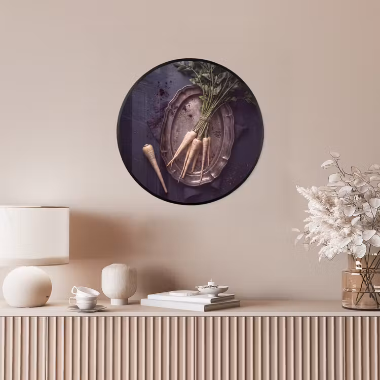 Ronde fotolijst - Groenten - Still-leven - Donker — 5