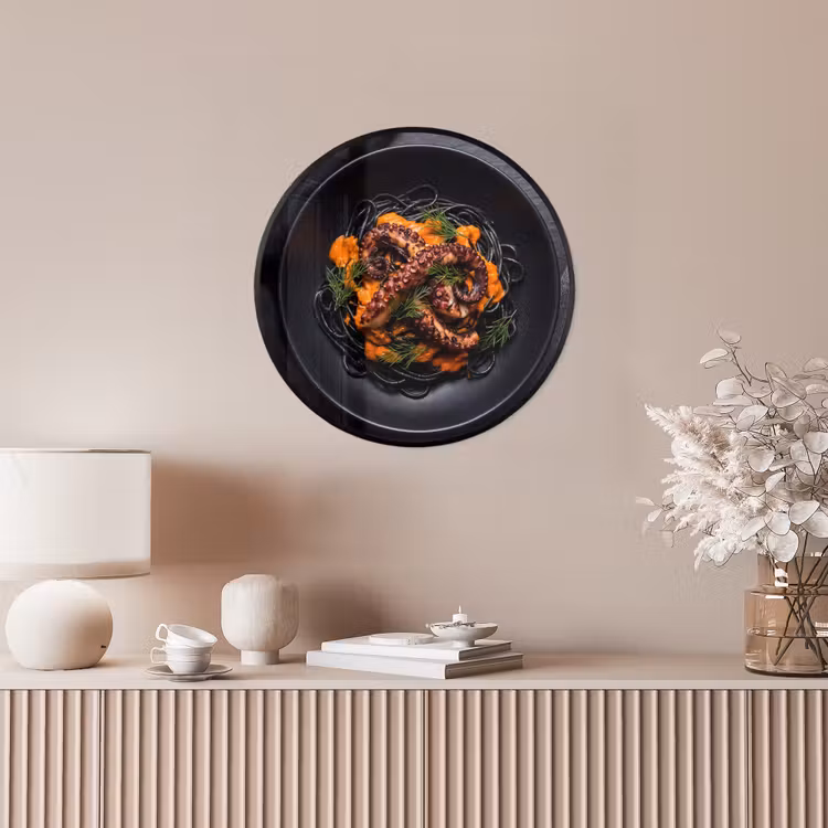 Ronde fotolijst - Eten - Octopus - Modern — 5