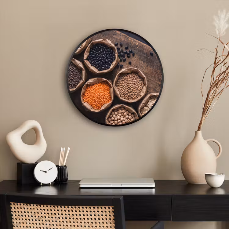 Ronde fotolijst - Eten - Zakjes - Voeding — 3