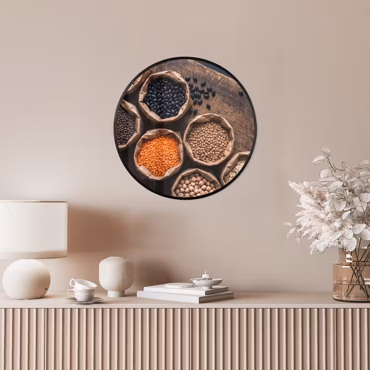 Ronde fotolijst - Eten - Zakjes - Voeding — 5
