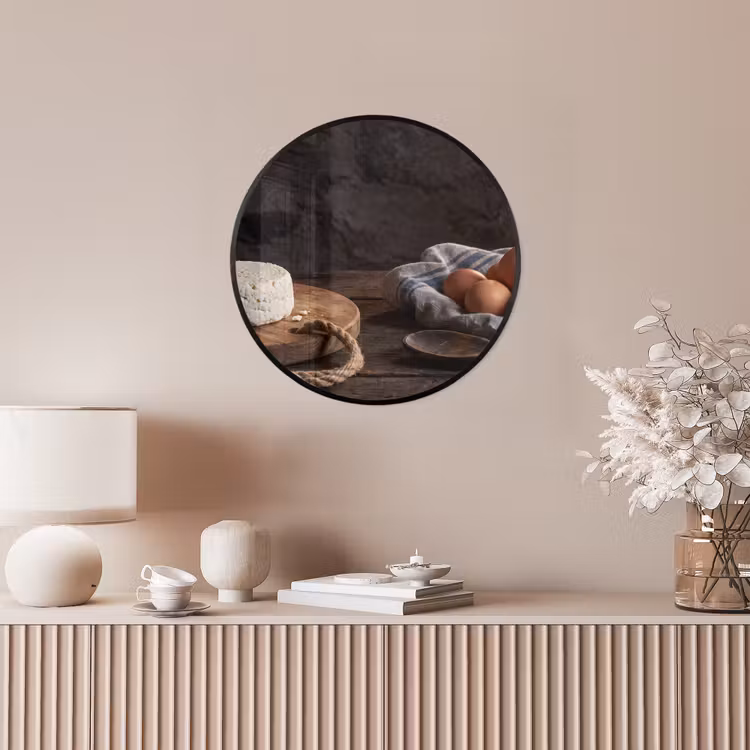 Ronde fotolijst - Meel - Eieren - Eten — 5