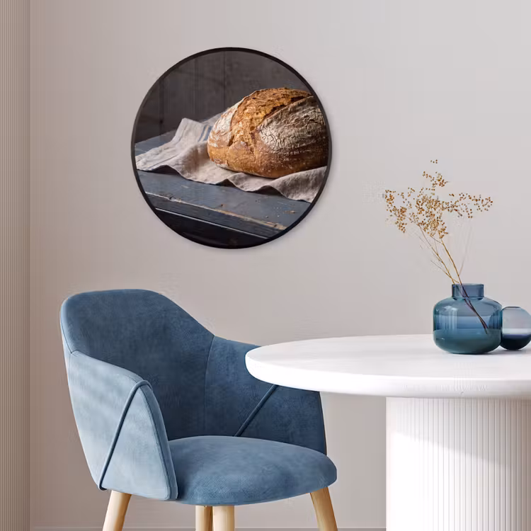 Ronde fotolijst - Brood - Rustiek - Eten — 4