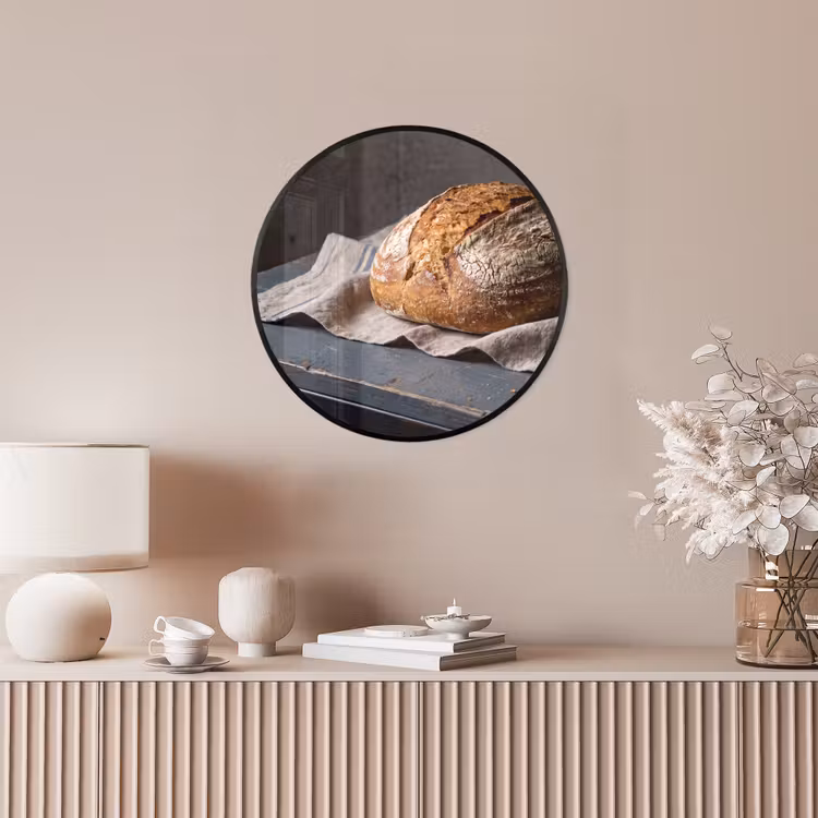 Ronde fotolijst - Brood - Rustiek - Eten — 5