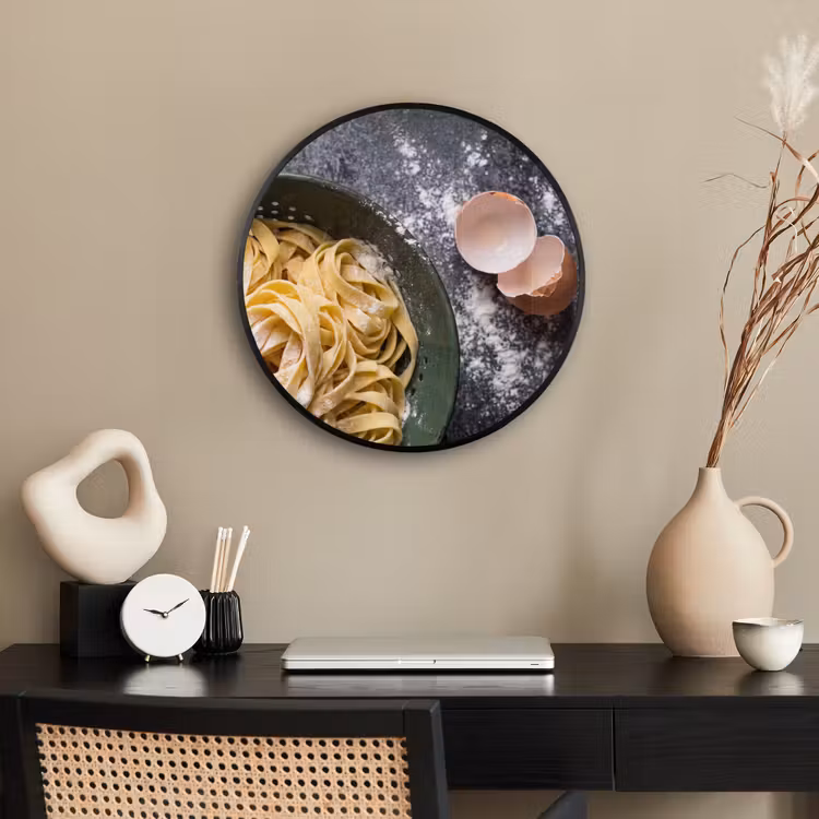 Ronde fotolijst - Pasta - Keuken - Eten — 3