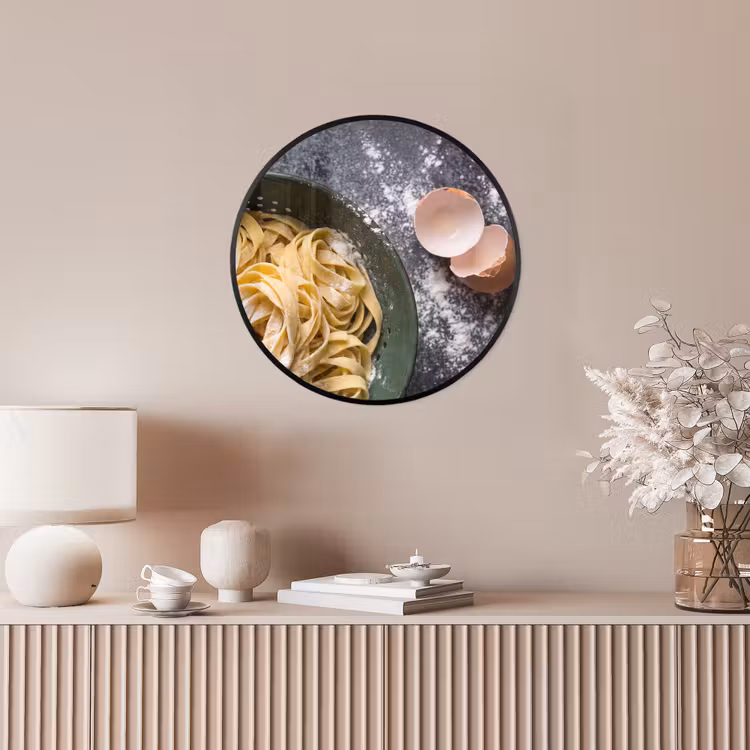 Ronde fotolijst - Pasta - Keuken - Eten — 5
