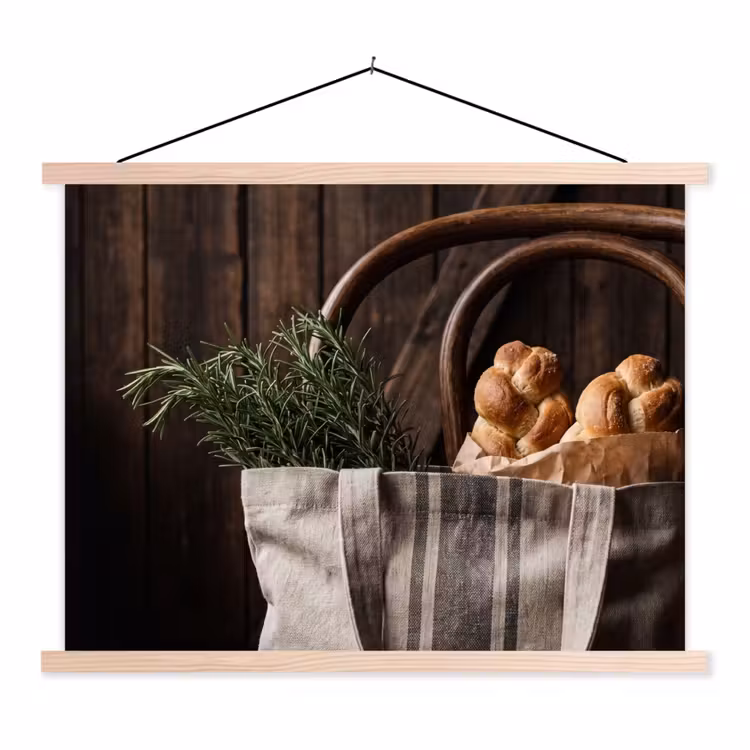 Schoolplaat - Brood - Kruiden - Eten — 1