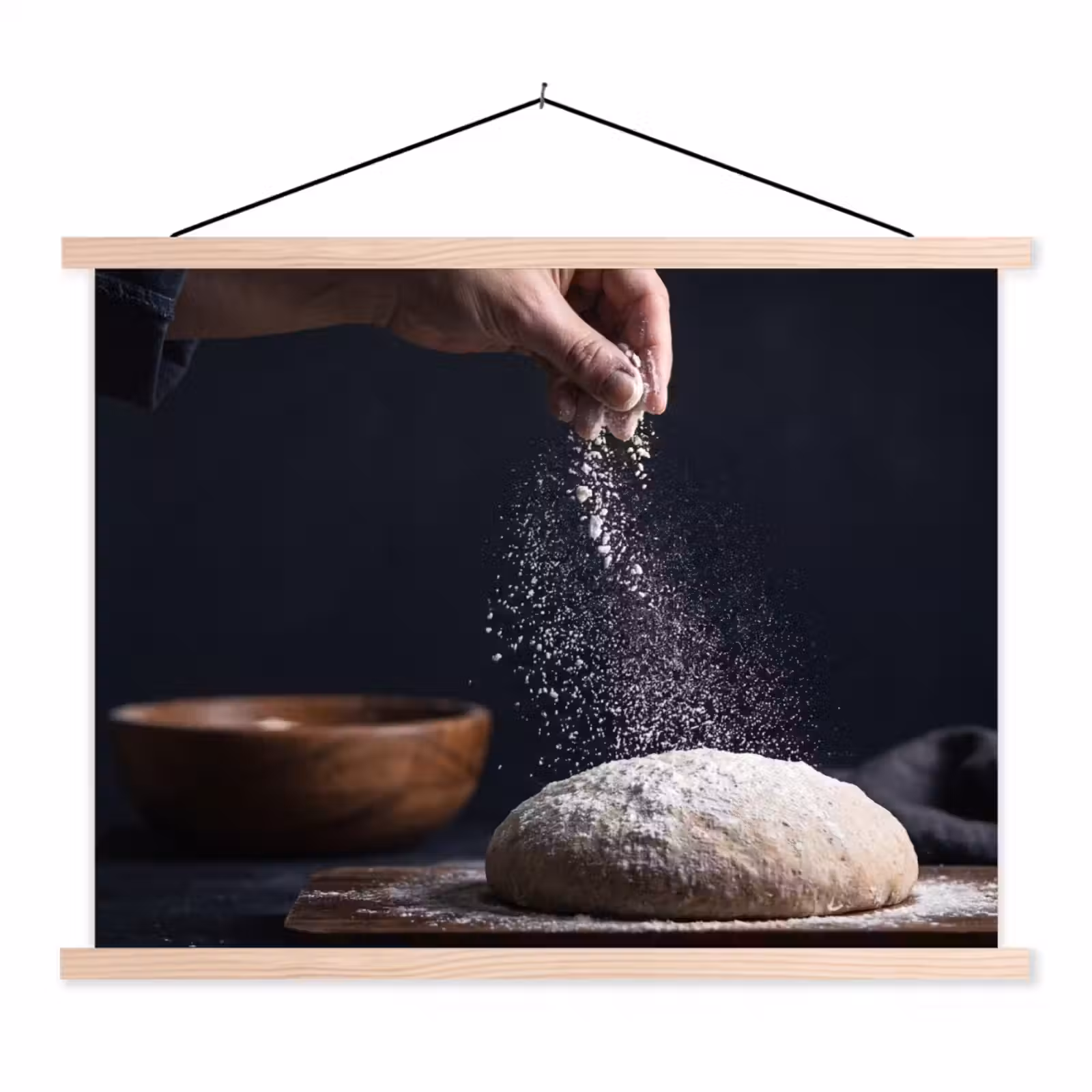 Schoolplaat - Deeg - Hand - Bakken — 1