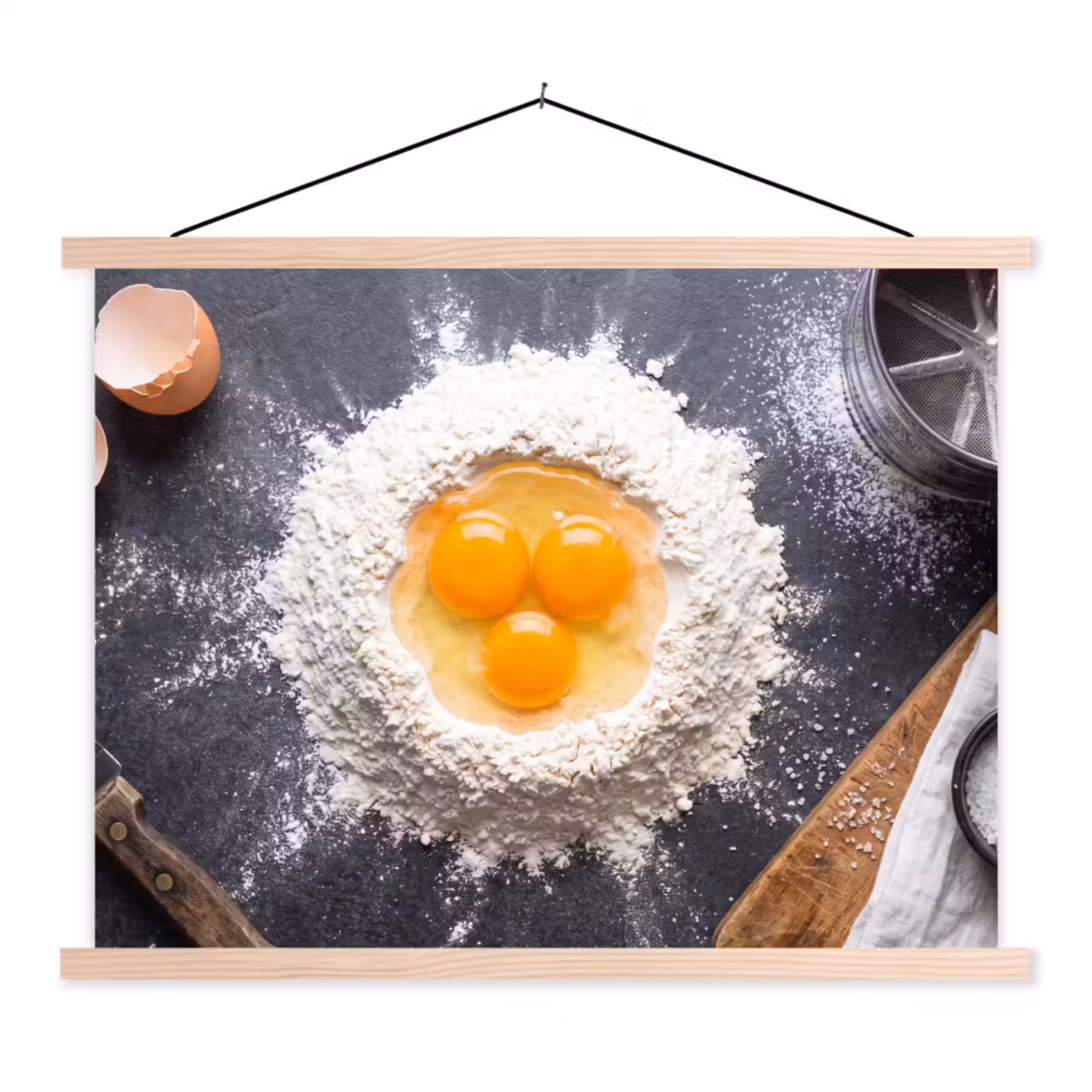Schoolplaat - Eten - Bakken - Keuken — 1