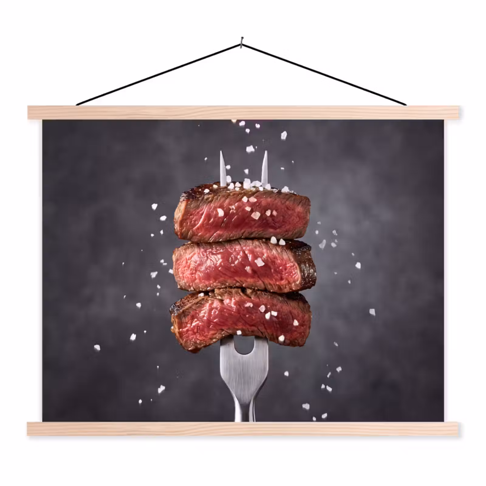 Schoolplaat - Eten - Vlees - Zout — 1