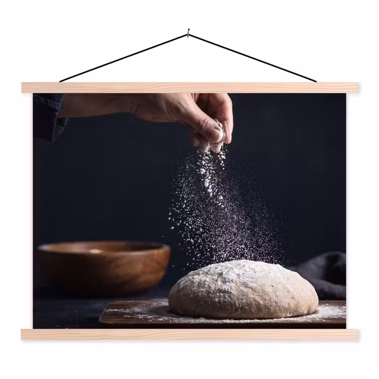 Schoolplaat - Deeg - Hand - Bakken — 1
