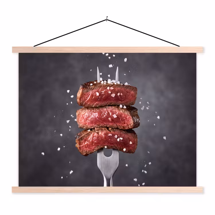 Schoolplaat - Eten - Vlees - Zout — 1