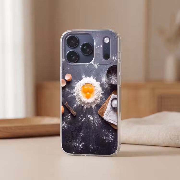 Telefoonhoesje Softcase - Eten - Bakken - Keuken — 3