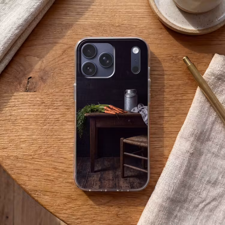 Telefoonhoesje Softcase - Groenten - Rustiek - Stilleven — 2