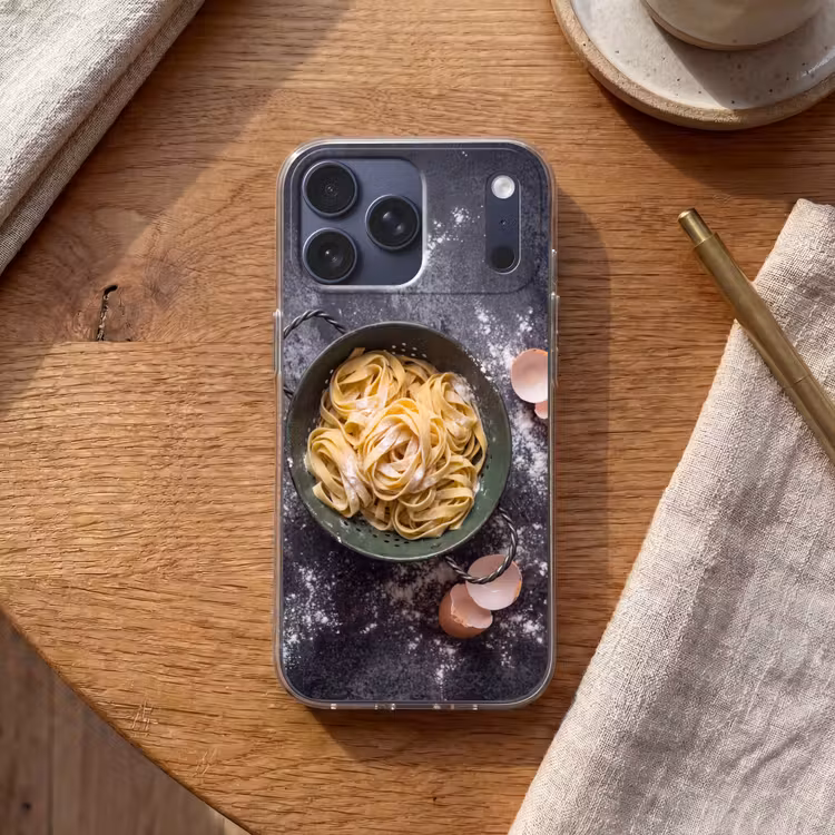 Telefoonhoesje Softcase - Pasta - Keuken - Eten — 2