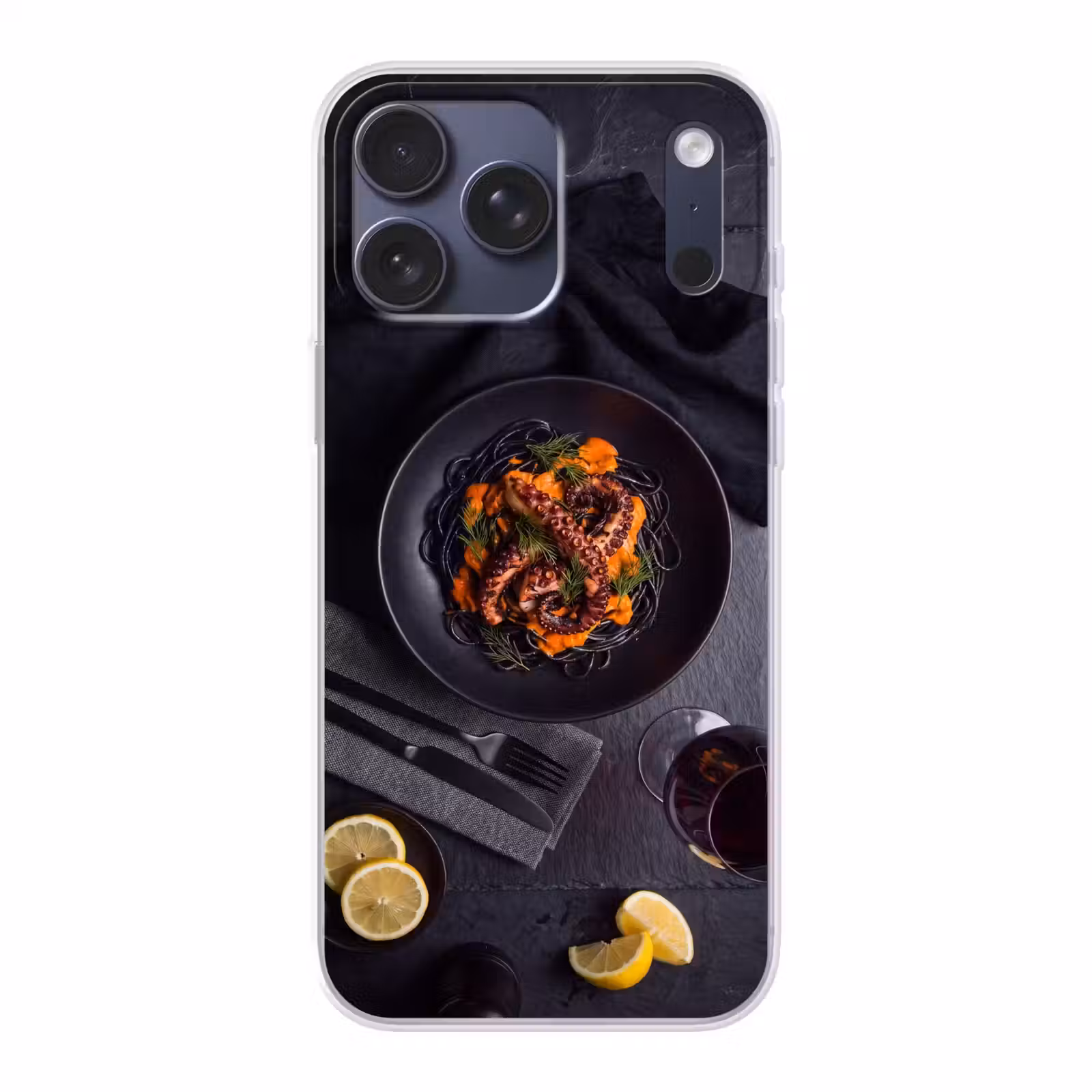 Telefoonhoesje Softcase - Eten - Octopus - Modern — 1