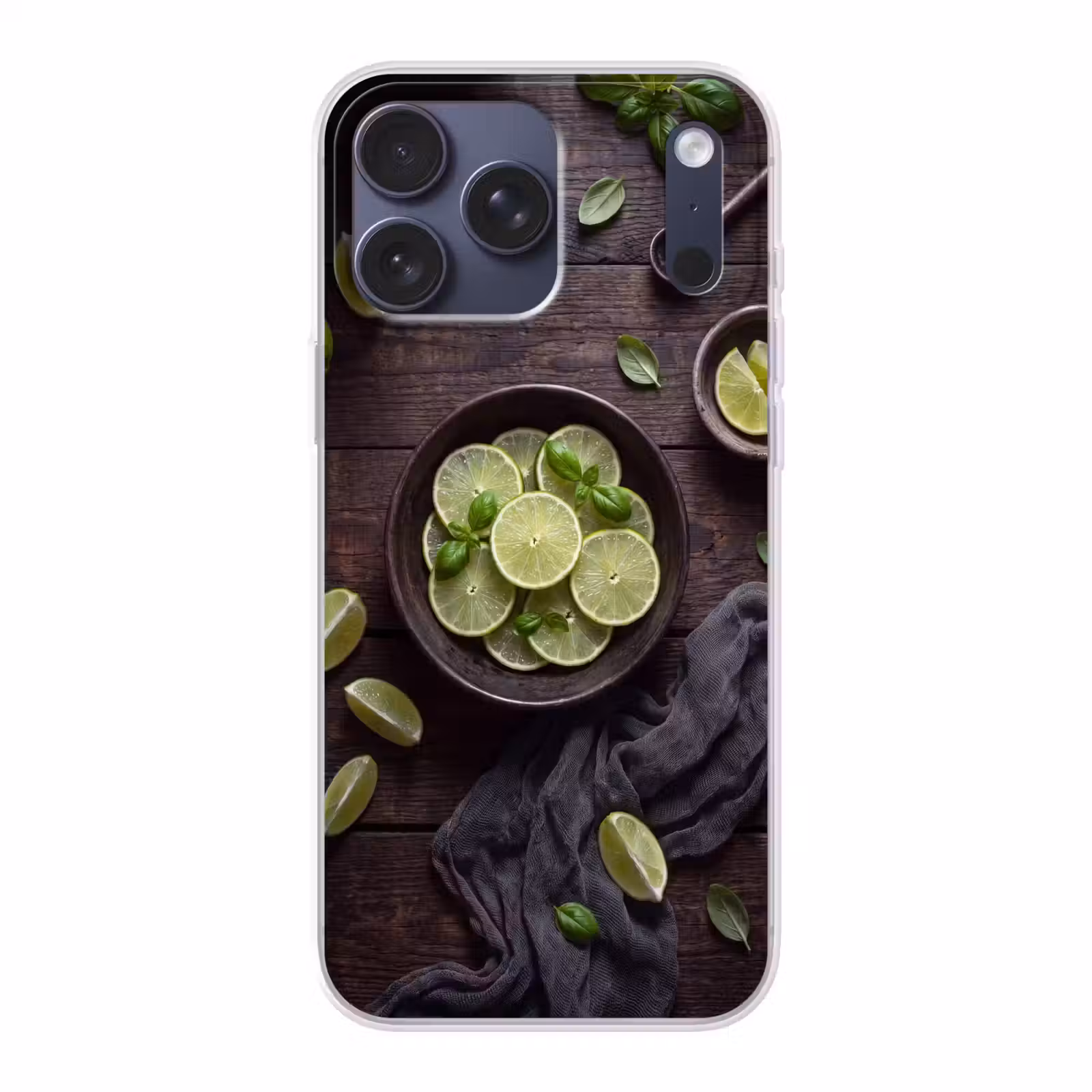 Telefoonhoesje Softcase - Fruit - Groen - Eten — 1