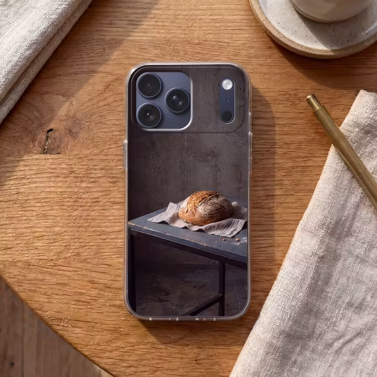 Telefoonhoesje Softcase - Brood - Rustiek - Eten — 2