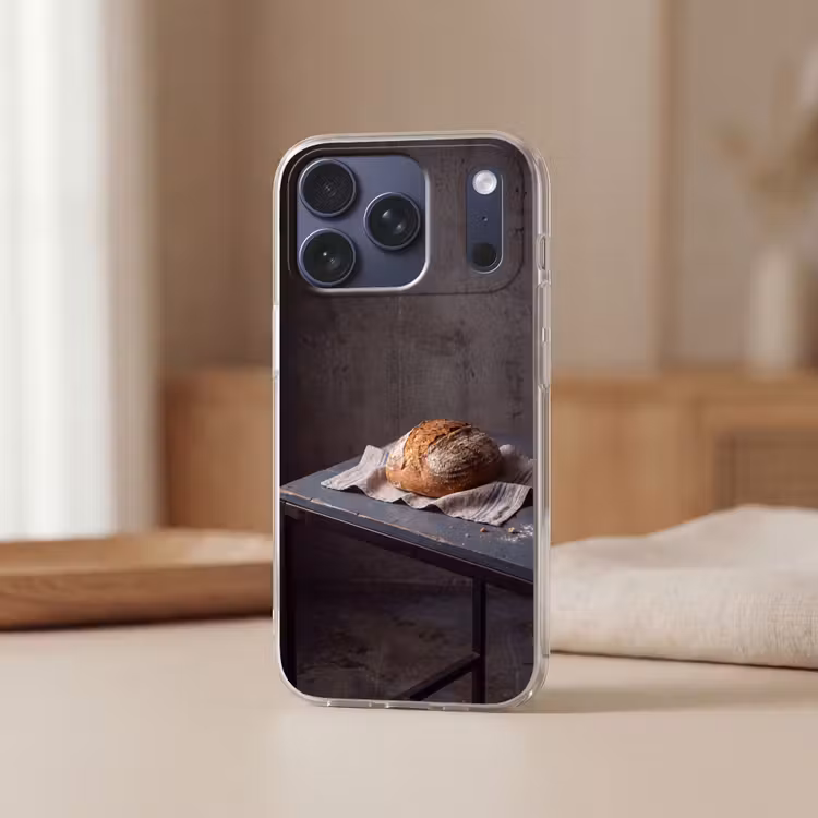 Telefoonhoesje Softcase - Brood - Rustiek - Eten — 3