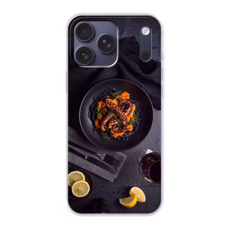 Telefoonhoesje Softcase - Eten - Octopus - Modern — 1