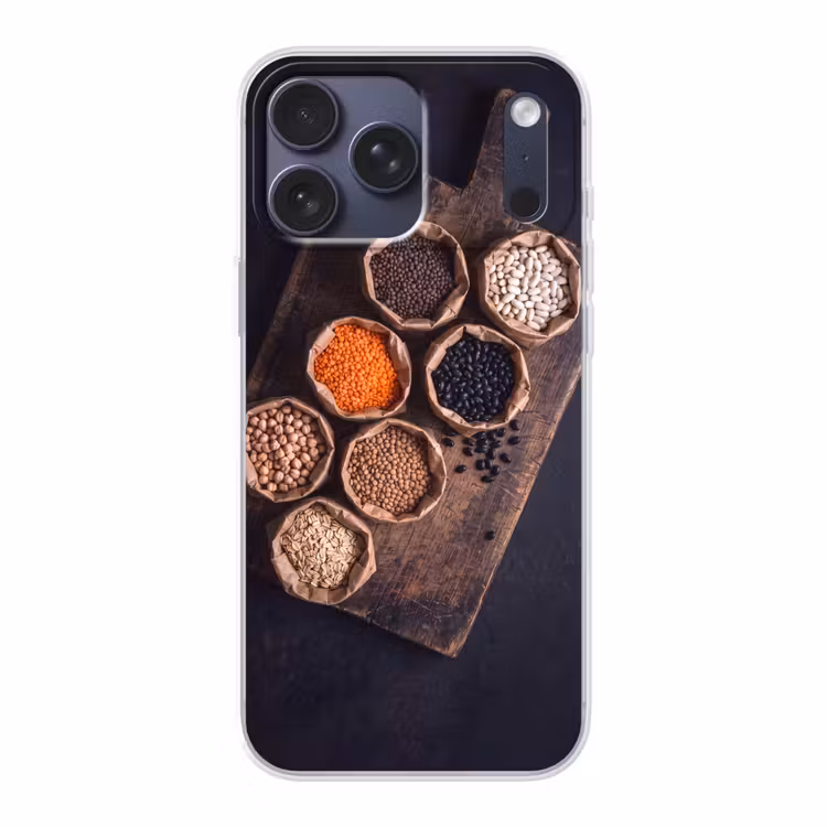 Telefoonhoesje Softcase - Eten - Zakjes - Voeding — 1