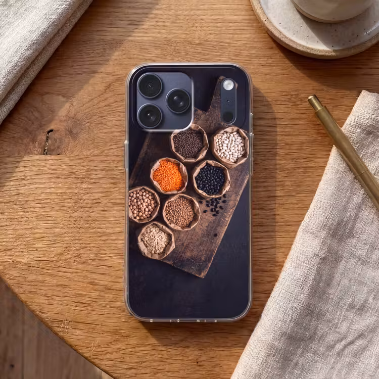 Telefoonhoesje Softcase - Eten - Zakjes - Voeding — 2