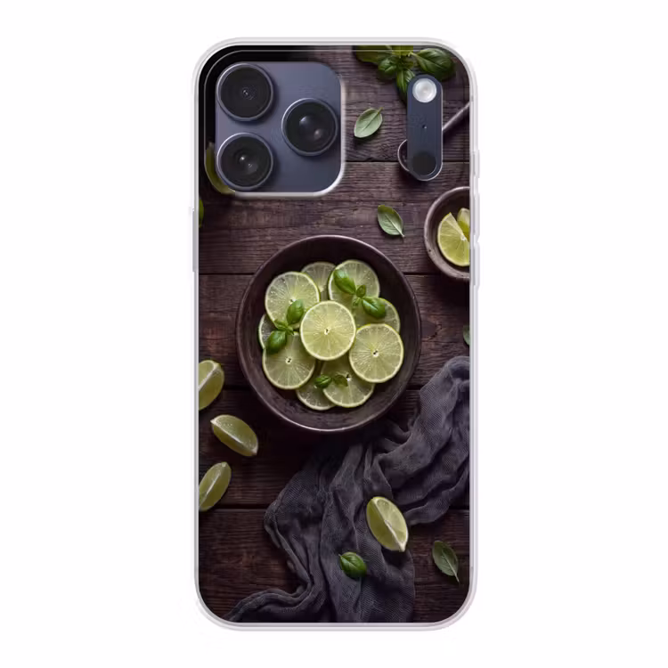 Telefoonhoesje Softcase - Fruit - Groen - Eten — 1