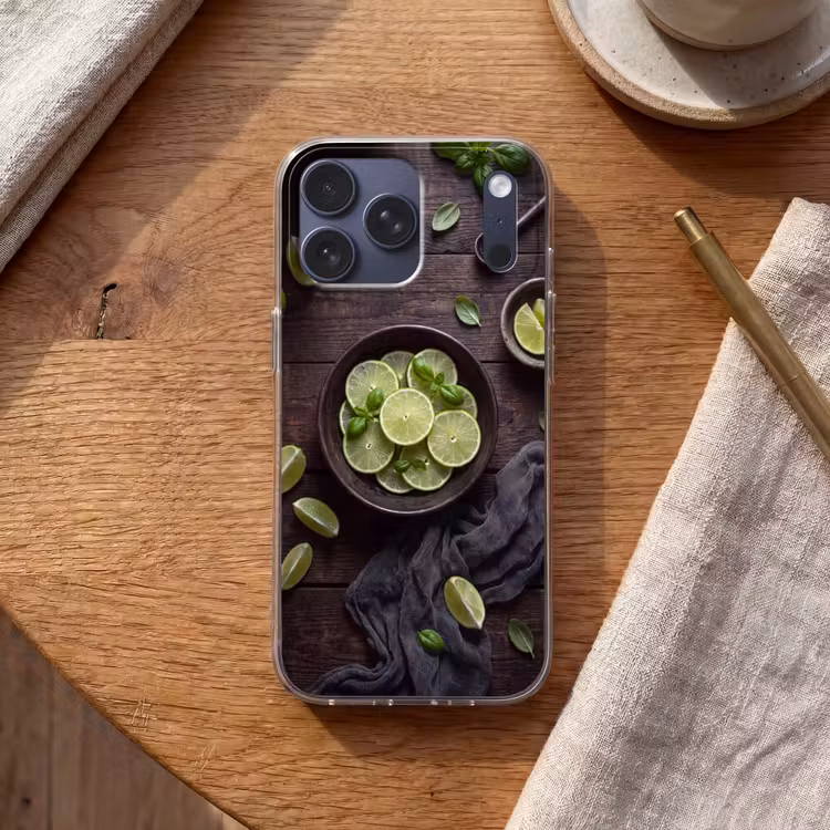 Telefoonhoesje Softcase - Fruit - Groen - Eten — 2