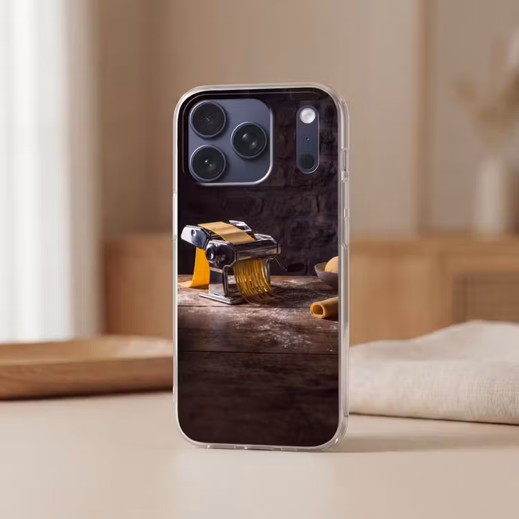 Telefoonhoesje Softcase - Pasta - Vers - Koken — 3