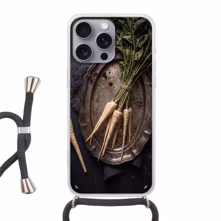 Telefoonhoesje met koord - Groenten - Still-leven - Donker — 1