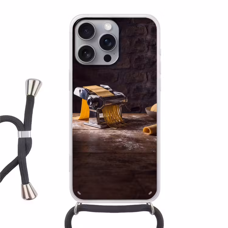 Telefoonhoesje met koord - Pasta - Vers - Koken — 1
