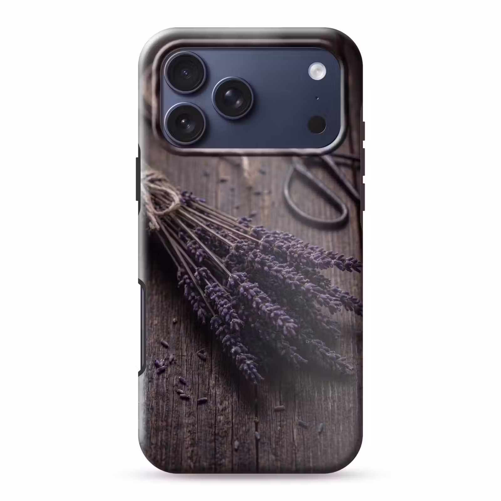 Telefoonhoesje Toughcase - Bloemen - Rustiek - Paars — 1