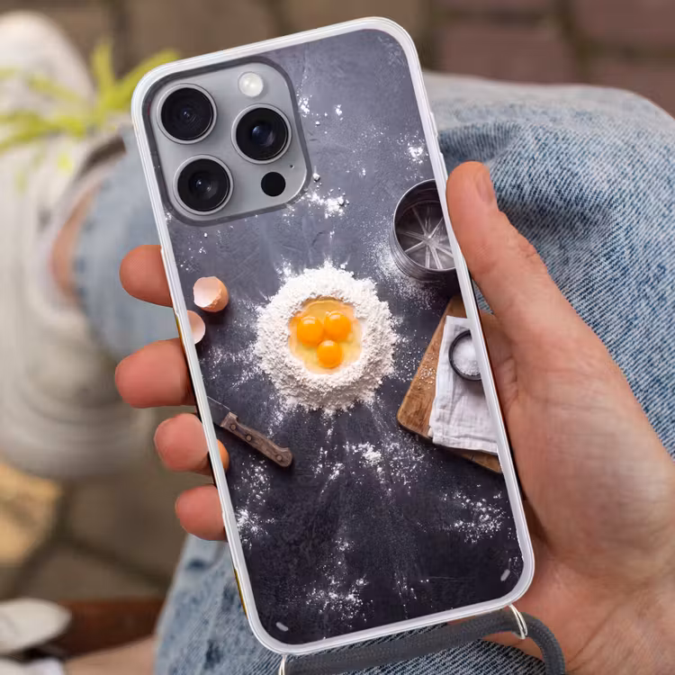 Telefoonhoesje met koord - Eten - Bakken - Keuken — 2