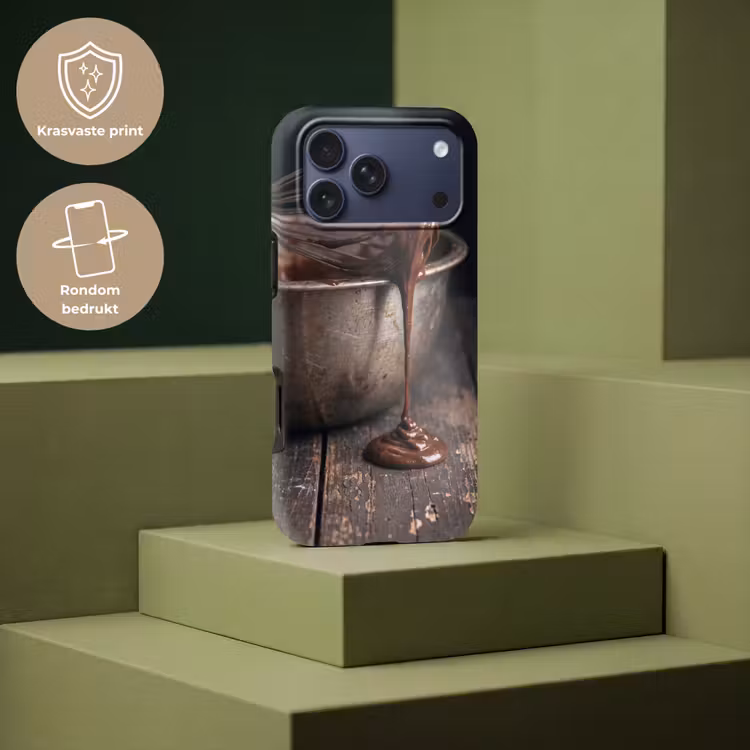 Telefoonhoesje Toughcase - Chocolade - Beslag - Eten — 7