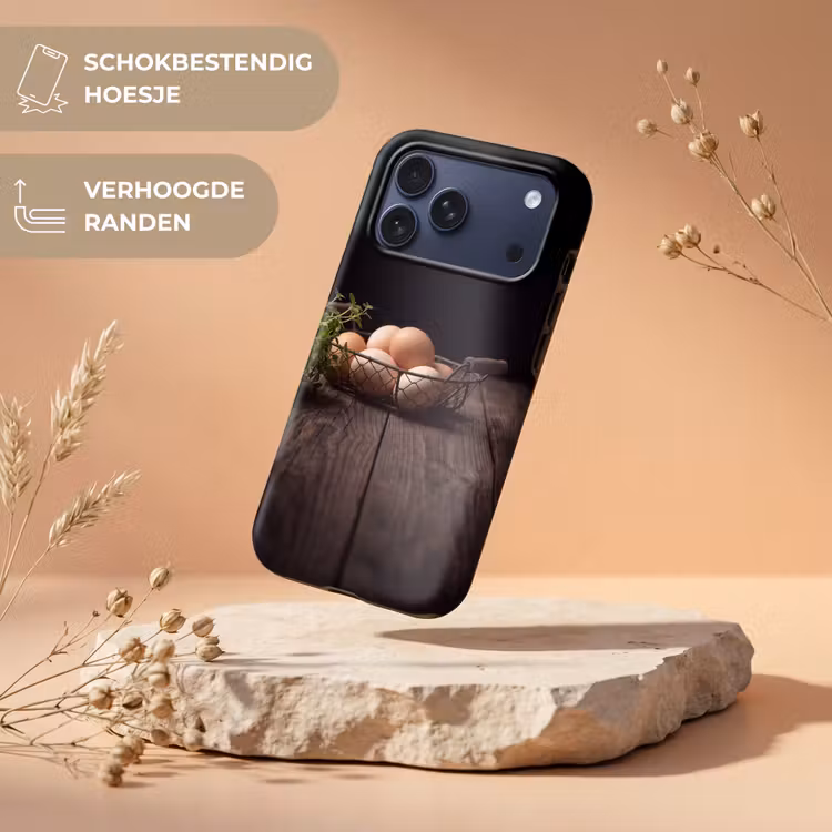 Telefoonhoesje Toughcase - Eieren - Mand - Eten — 5