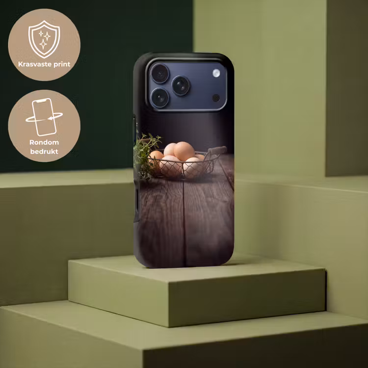 Telefoonhoesje Toughcase - Eieren - Mand - Eten — 7