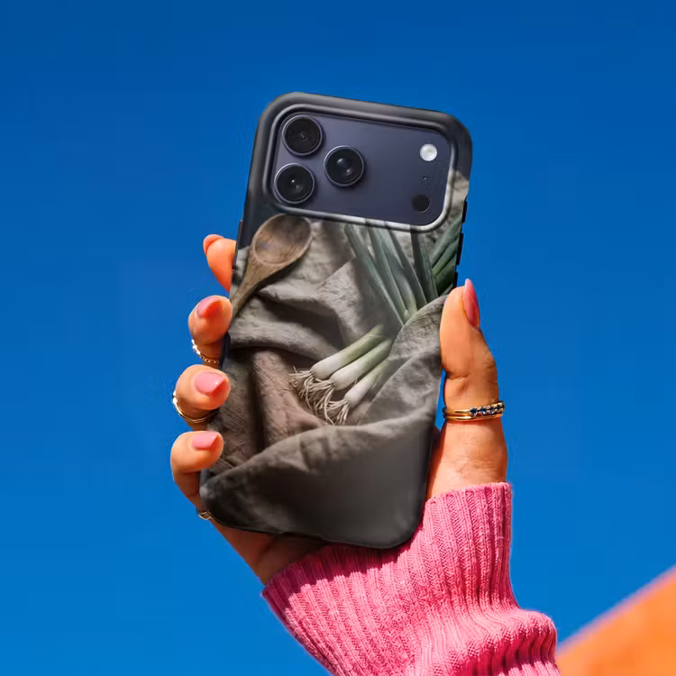 Telefoonhoesje Toughcase - Eten - Lepel - Rustiek — 2