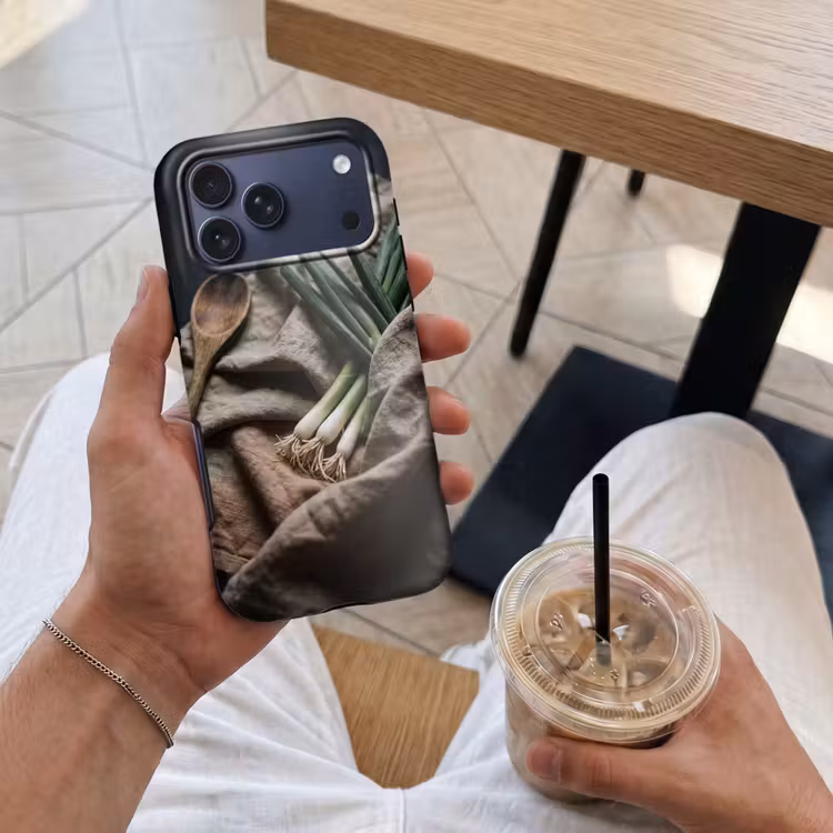Telefoonhoesje Toughcase - Eten - Lepel - Rustiek — 4
