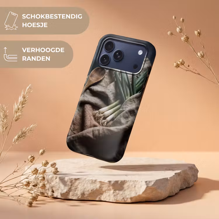 Telefoonhoesje Toughcase - Eten - Lepel - Rustiek — 5