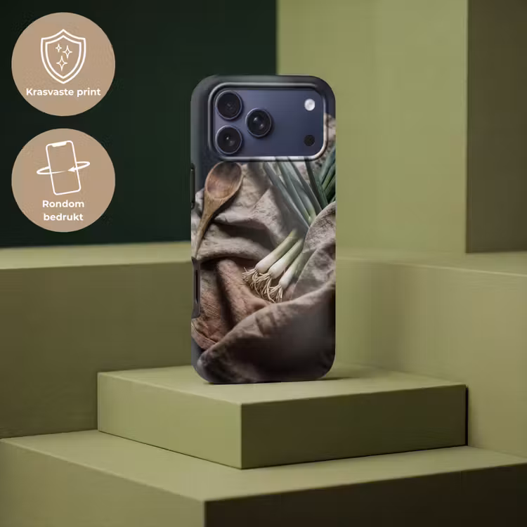 Telefoonhoesje Toughcase - Eten - Lepel - Rustiek — 7