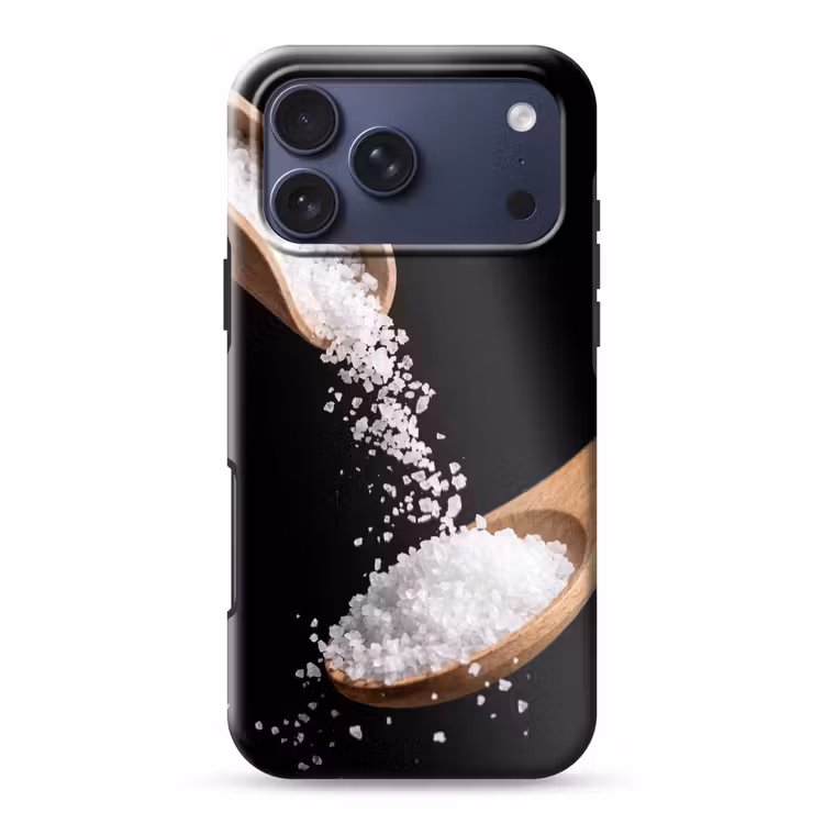 Telefoonhoesje Toughcase - Eten - Zout - Hout — 1