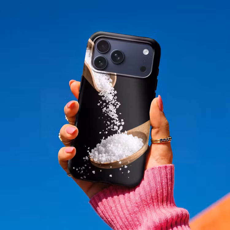 Telefoonhoesje Toughcase - Eten - Zout - Hout — 2